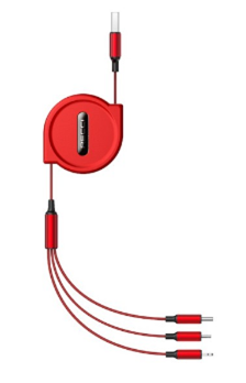  كابل شاحن Recci 3 In1