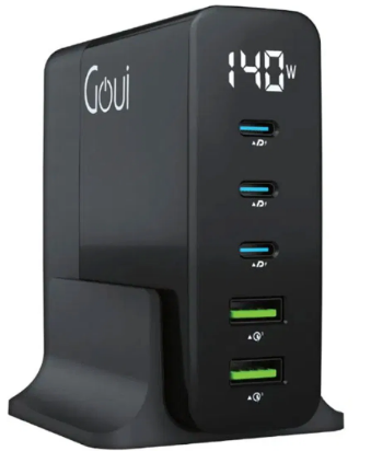 شاحن سطح المكتب 5 منافذ 