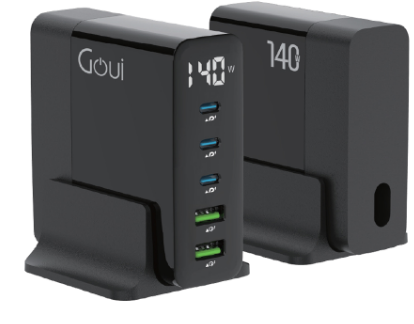 شاحن سطح المكتب 5 منافذ 