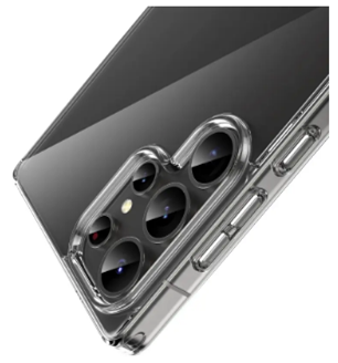 حافظة كريستال شفافة لهاتف سامسونج S25